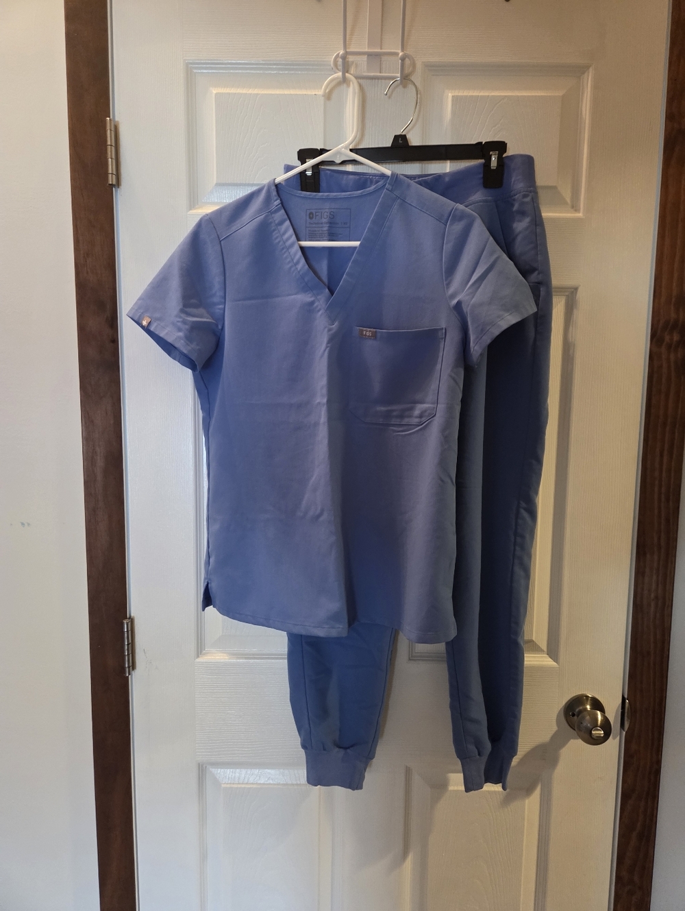 Figs Cerulean Blue Scrub Set XS/S